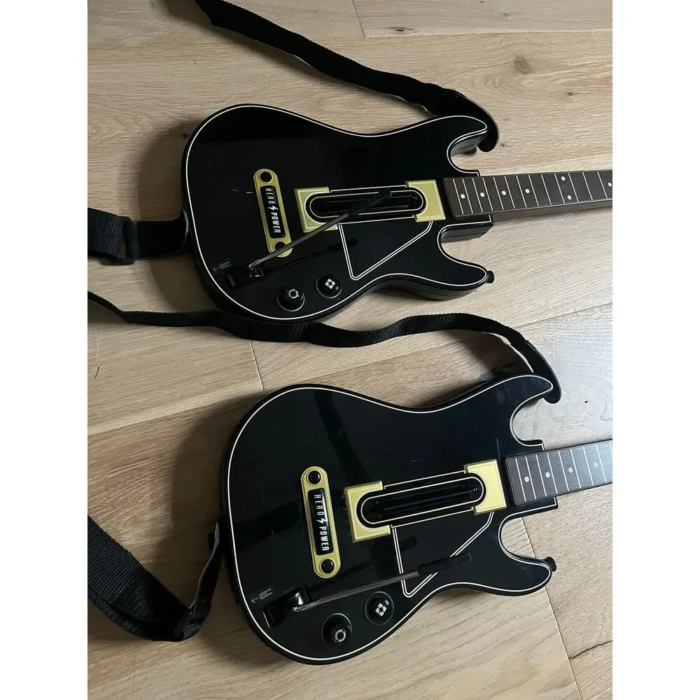 Lot Of 2 Activision Xbox One 360 PS3 PS4 Guitar Hero Live Wireless Guitar Only